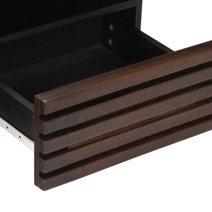 Salongbord Sofabord Brun Tre Heltre Mango 80x55x40 cm