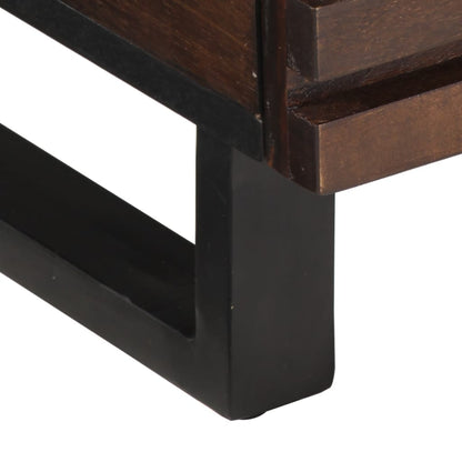 Salongbord Sofabord Brun Tre Heltre Mango 80x55x40 cm