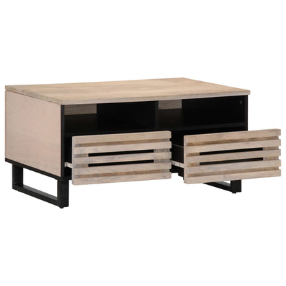 Salongbord Sofabord Tre Heltre Mango 80x55x40 cm