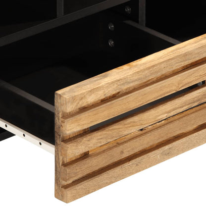 TV-Møbel Tre Tv-benk 100x34x46 cm grov heltre mango