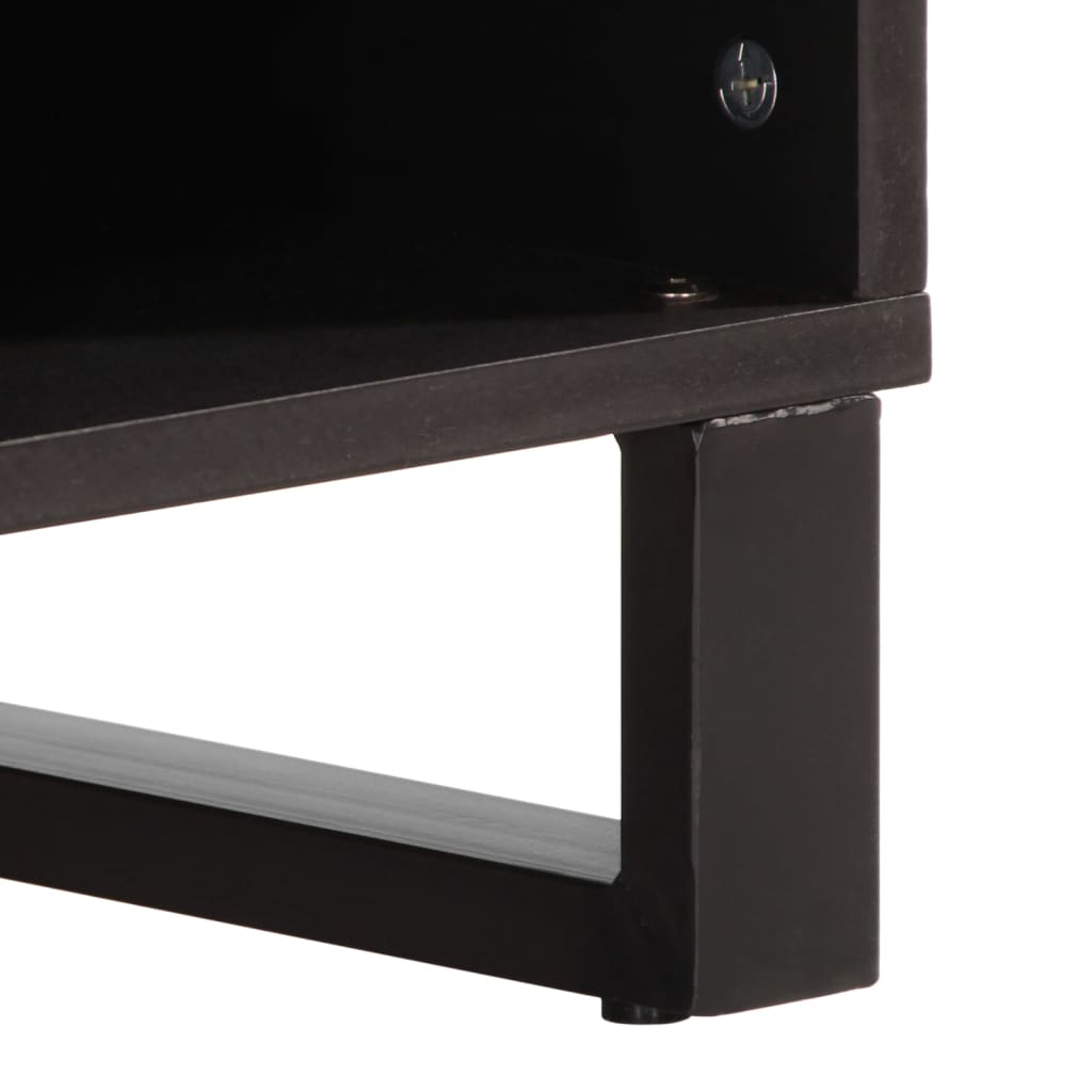 TV-Møbel Tre Tv-benk 100x34x46 cm grov heltre mango