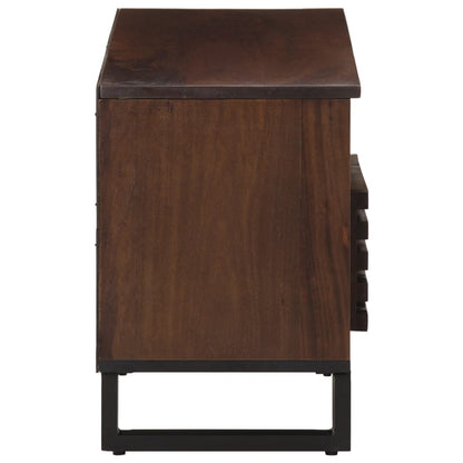 TV-Møbel Brun Tv-benk 100x34x46 cm heltre mango