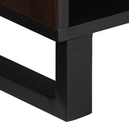 TV-Møbel Brun Tv-benk 100x34x46 cm heltre mango