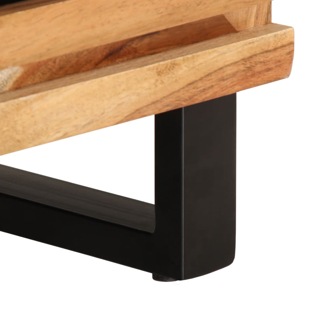 TV-Møbel Tre Tv-benk 80x34x46 cm heltre akasie