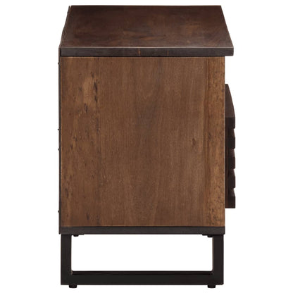 TV-Møbel Brun Tv-benk 80x34x46 cm heltre mango