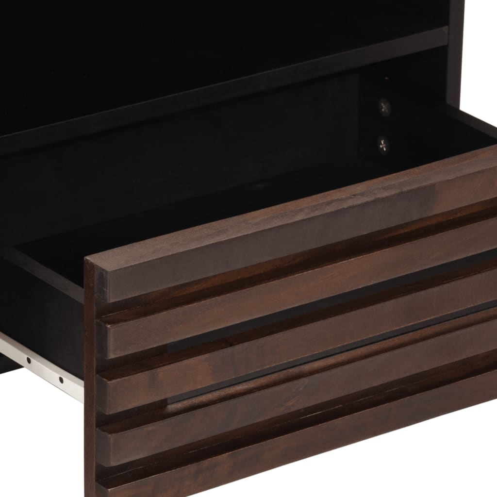 TV-Møbel Brun Tv-benk 80x34x46 cm heltre mango