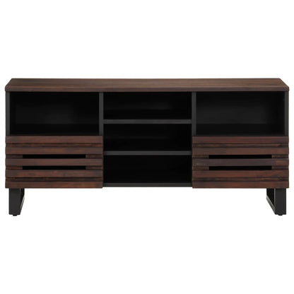 TV-Møbel Brun Tv-benk 100x34x46 cm heltre mango