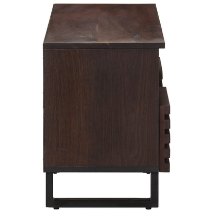 TV-Møbel Brun Tv-benk 100x34x46 cm heltre mango