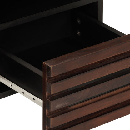TV-Møbel Brun Tv-benk 100x34x46 cm heltre mango