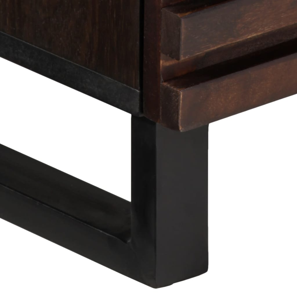 TV-Møbel Brun Tv-benk 100x34x46 cm heltre mango