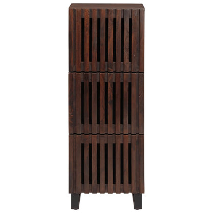 Skjenk brun 40x34x110 cm heltre mango