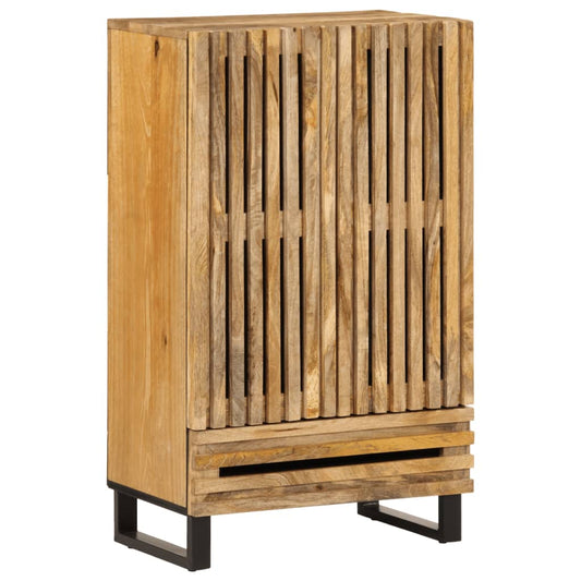 Skap Tre 60x34x100 cm grov heltre mango