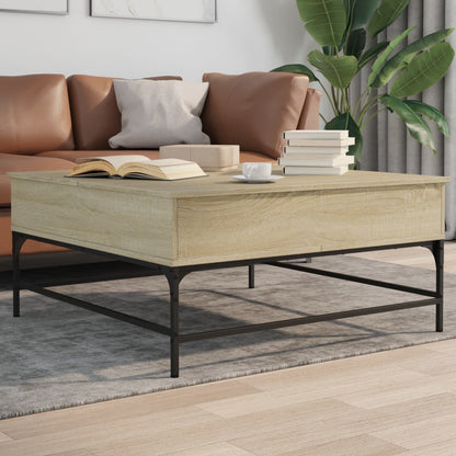 Salongbord Sofabord Sonoma Eik 95x95x45 cm