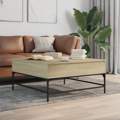 Salongbord Sofabord Sonoma Eik 95x95x45 cm