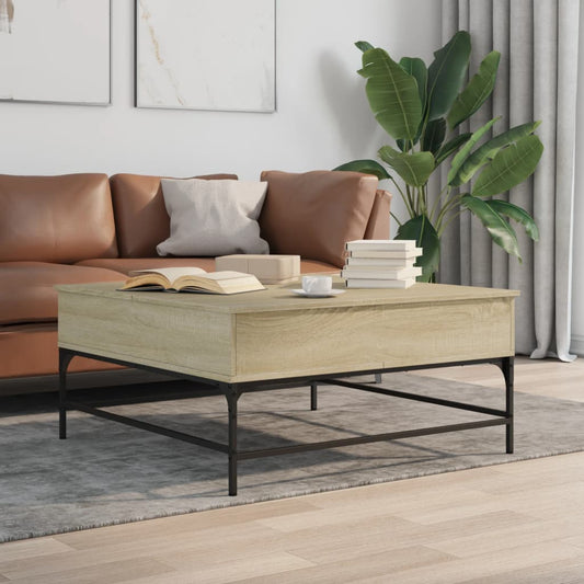 Salongbord Sofabord Sonoma Eik 95x95x45 cm
