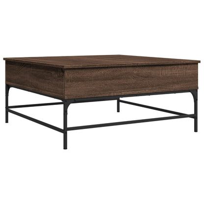 Salongbord Sofabord Brun Eik 95x95x45 cm