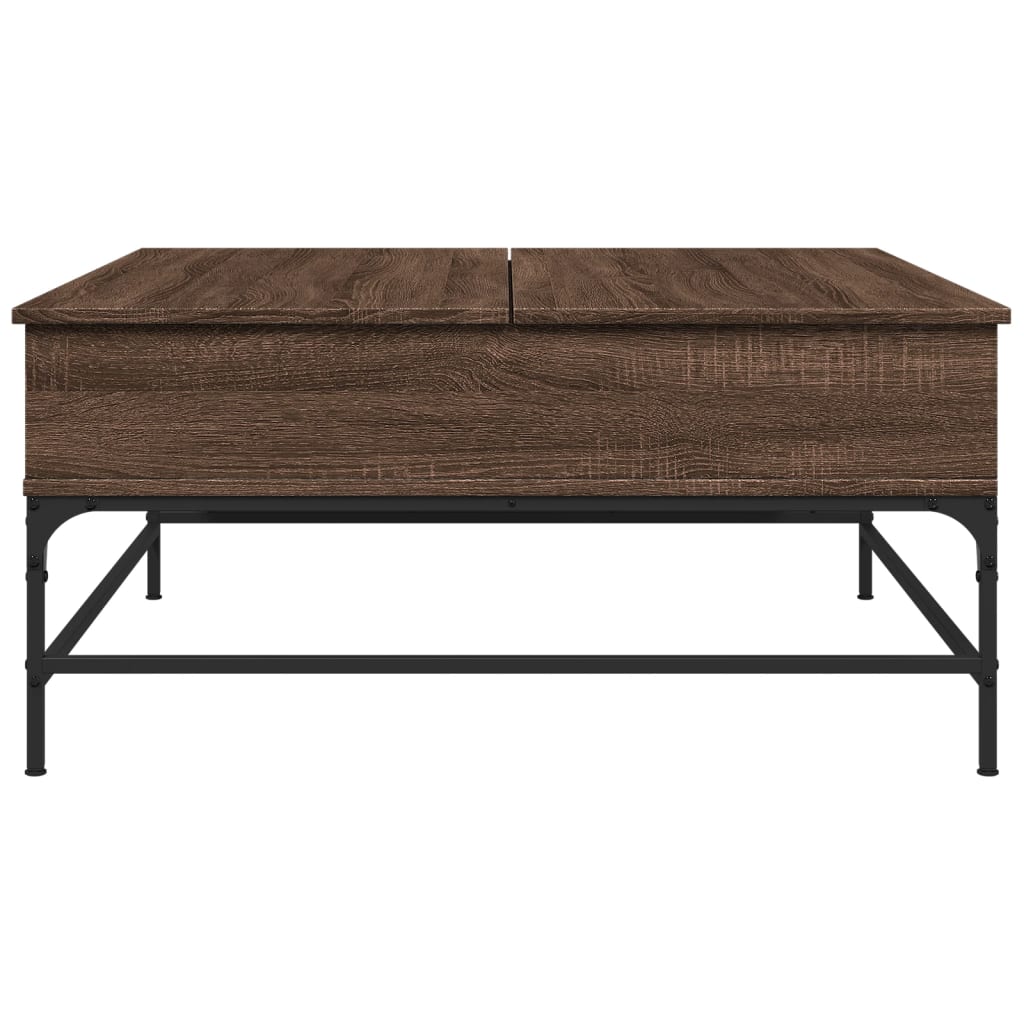 Salongbord Sofabord Brun Eik 95x95x45 cm