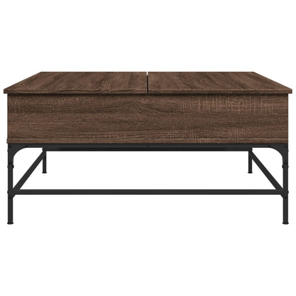 Salongbord Sofabord Brun Eik 95x95x45 cm