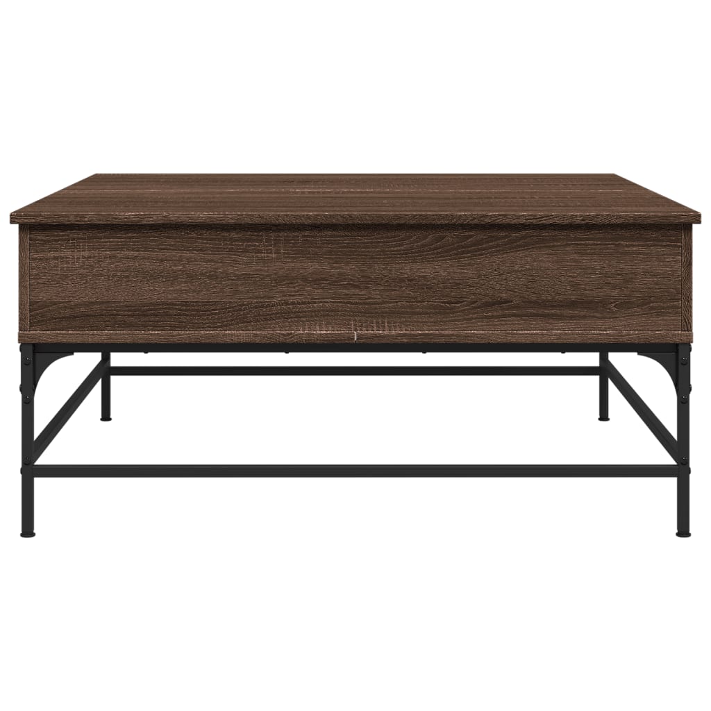 Salongbord Sofabord Brun Eik 95x95x45 cm