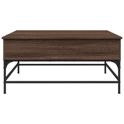 Salongbord Sofabord Brun Eik 95x95x45 cm