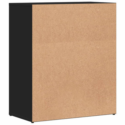 Skjenk Svart 60x31x70 cm