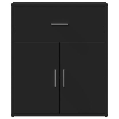 Skjenk Svart 60x31x70 cm