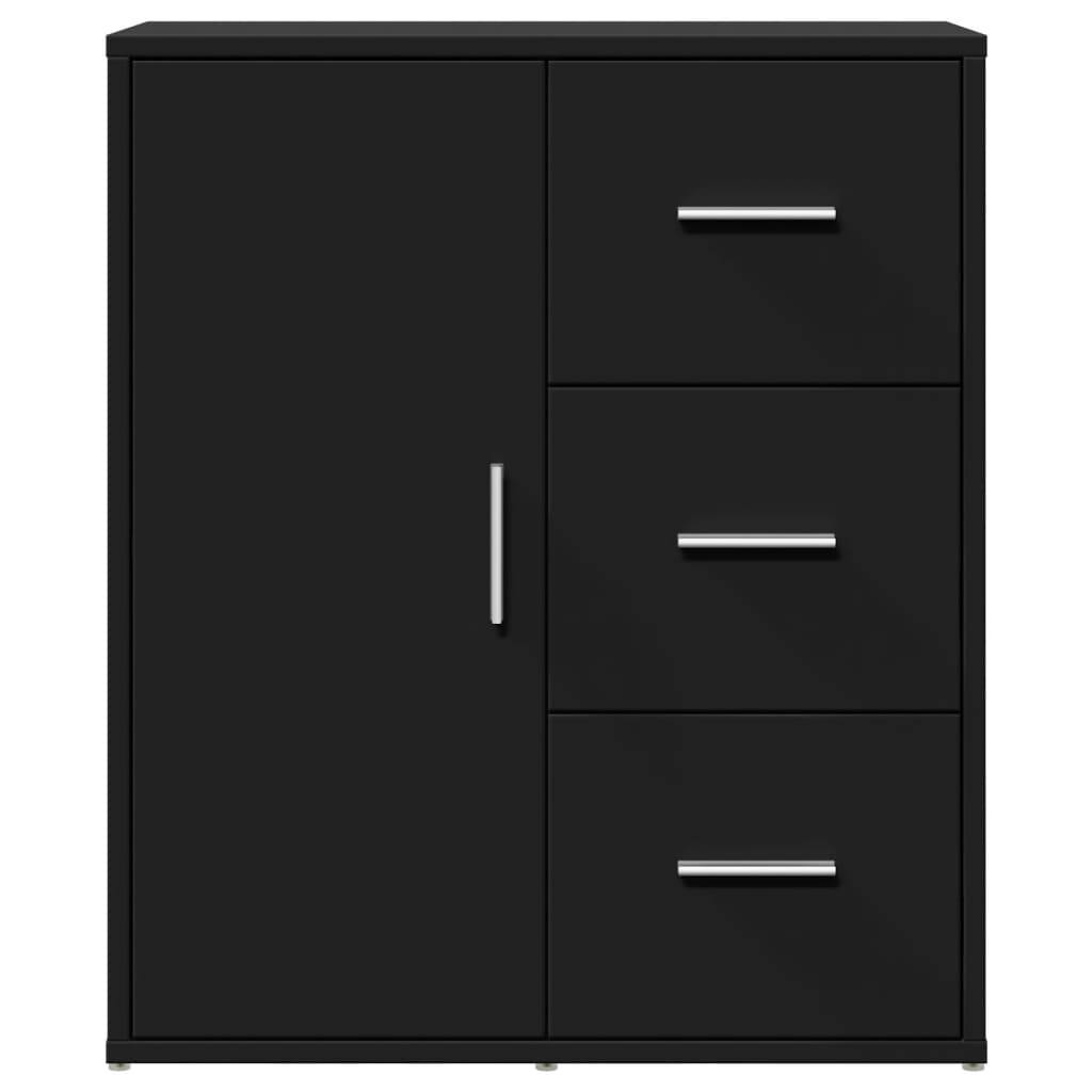 Skjenk Svart 60x31x70 cm