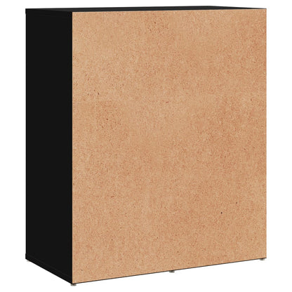 Skjenk Svart 60x31x70 cm