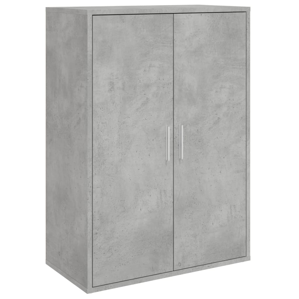 Kommode Betonggrå 60x31x84 cm