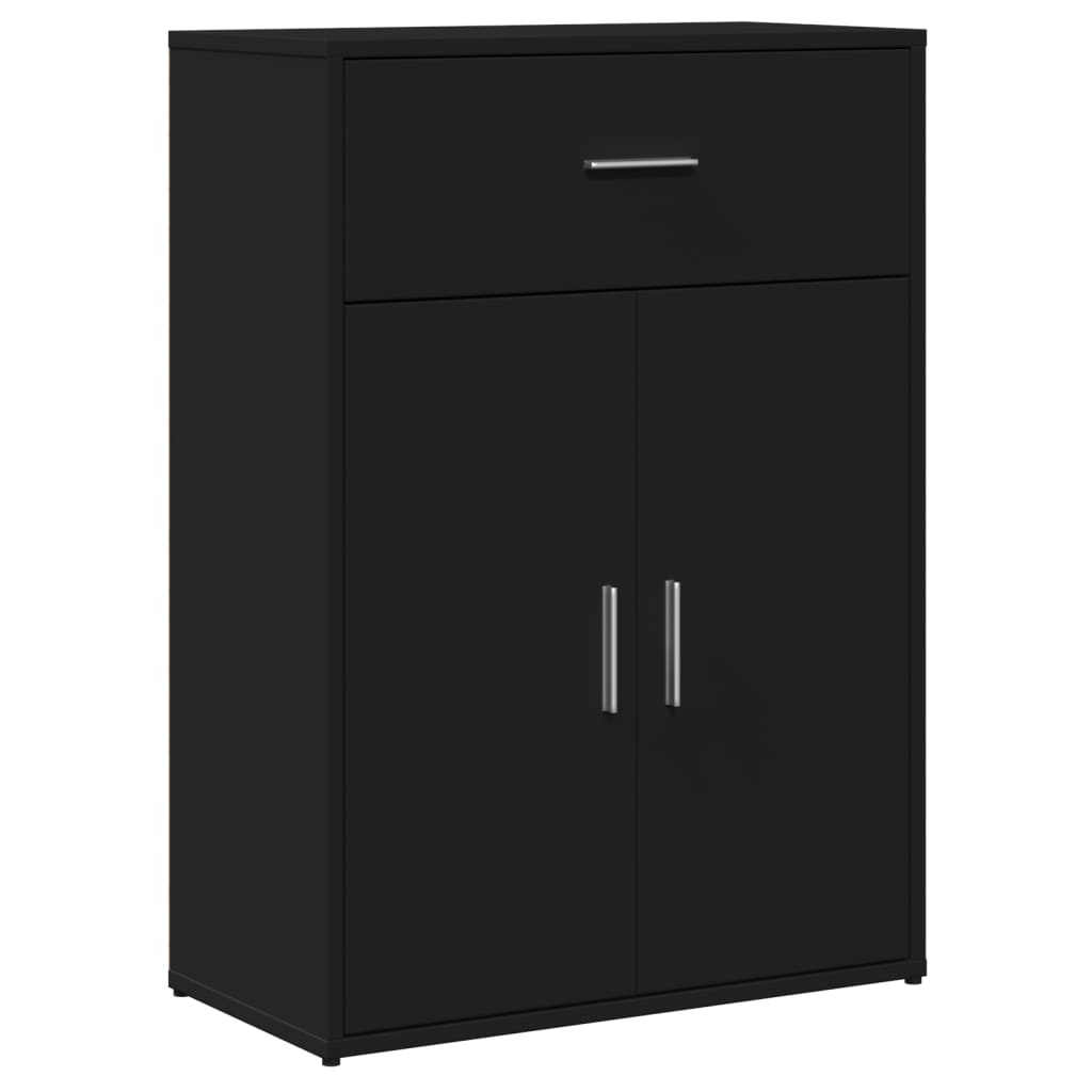 Kommode Svart 60x30x84 cm