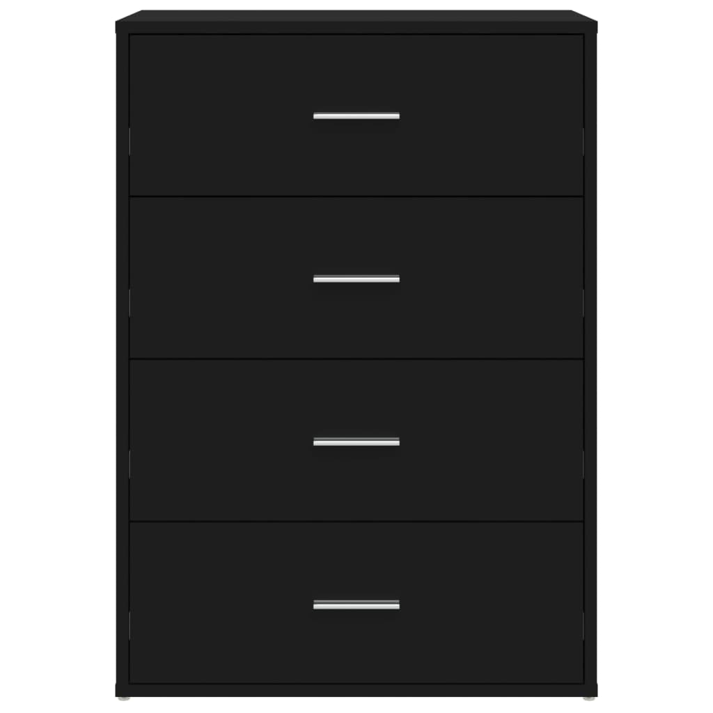 Kommode Svart 60x31x84 cm