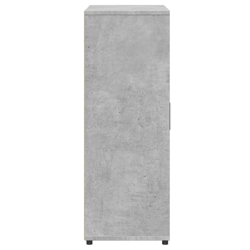 Kommode Betonggrå 60x31x84 cm