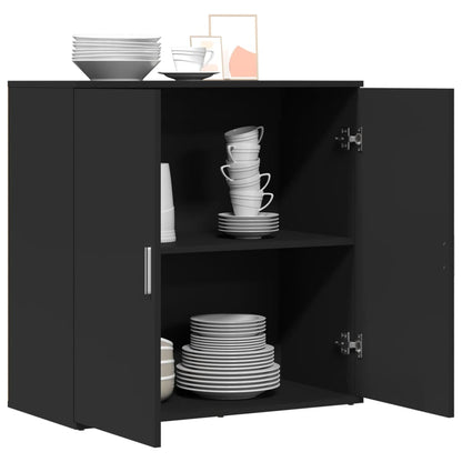Skjenk Svart 79x38x80 cm