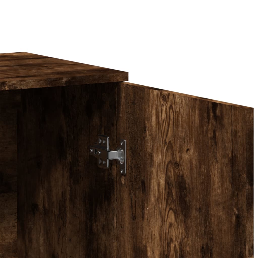Skjenk Røkt Eik 79x38x80 cm
