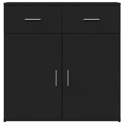 Skjenk Svart 79x38x80 cm