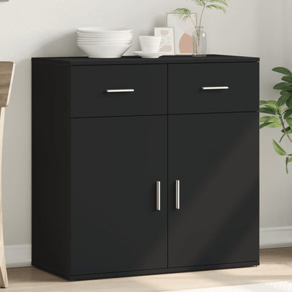 Skjenk Svart 79x38x80 cm