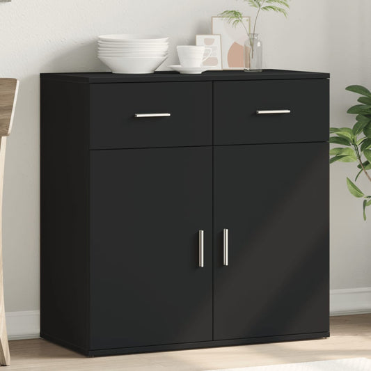 Skjenk Svart 79x38x80 cm