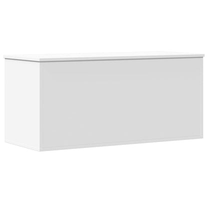 Oppbevaringskiste Hvit 100x42x46 cm