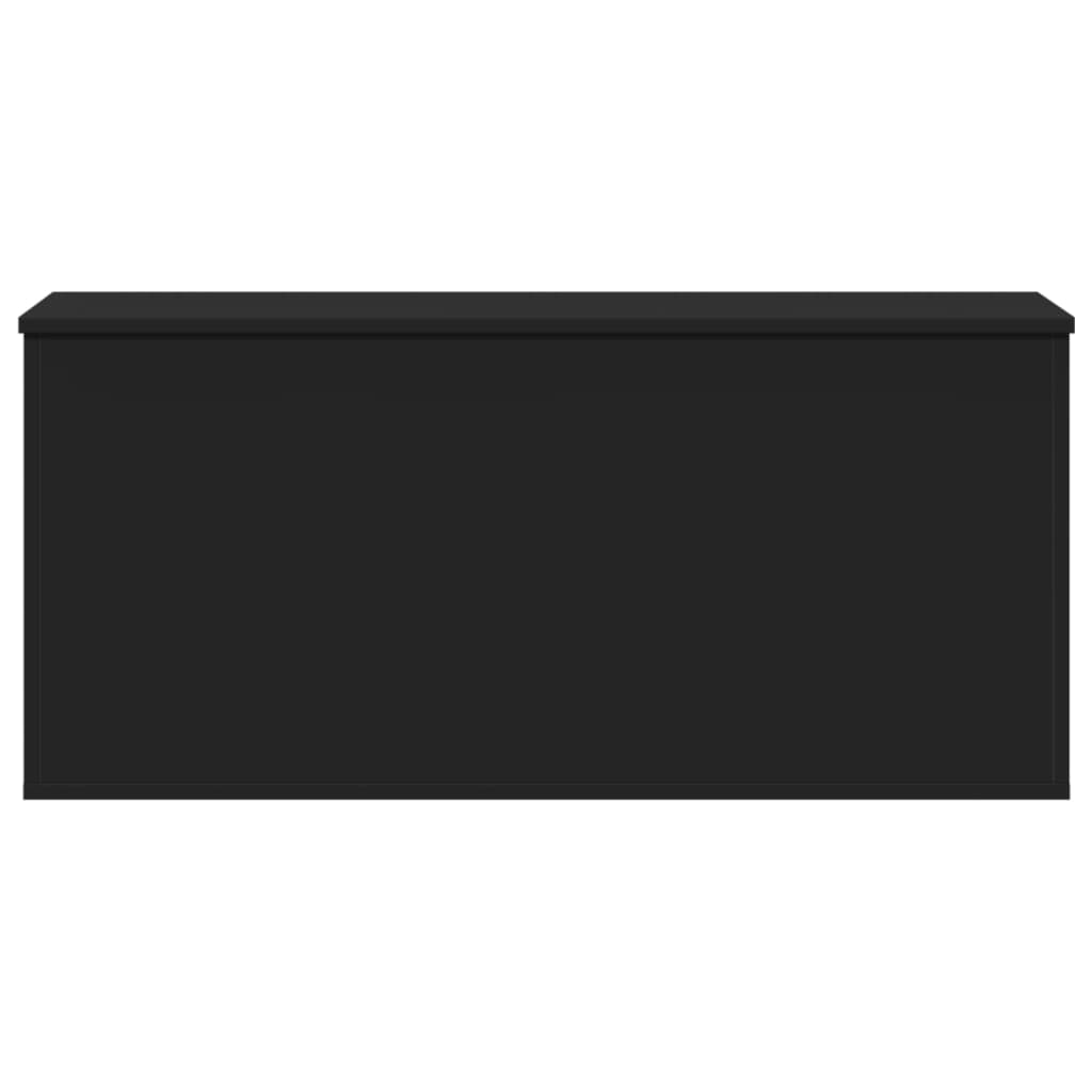 Oppbevaringskiste Svart 100x42x46 cm