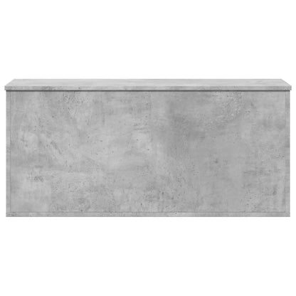 Oppbevaringskiste Betonggrå 100x42x46 cm