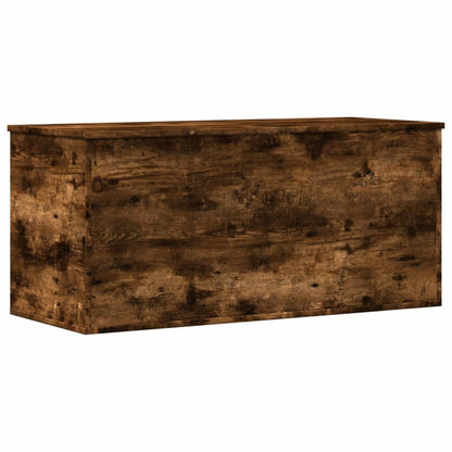 Oppbevaringskiste Røkt Eik 100x42x46 cm