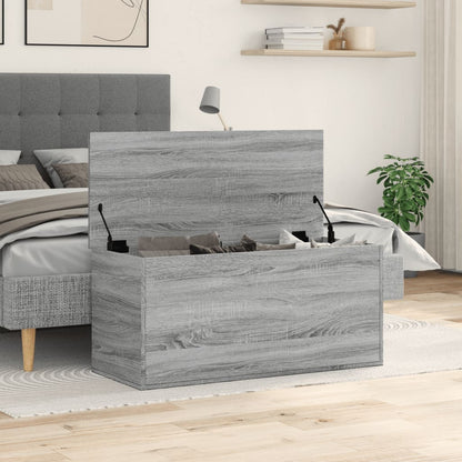Oppbevaringskiste Sonoma Grå 100x42x46 cm
