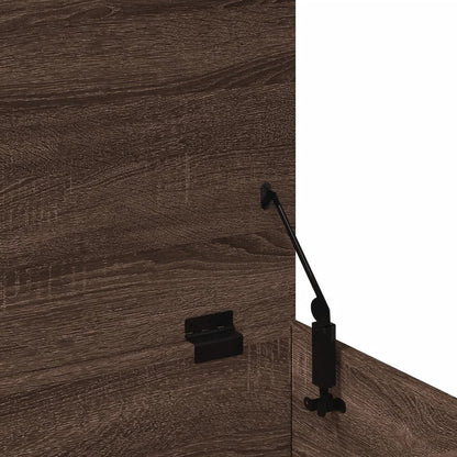 Oppbevaringsbenk Brun Eik 100x42x46 cm