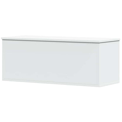 Oppbevaringskiste Hvit 90x35x35 cm