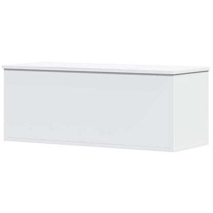 Oppbevaringskiste Hvit 90x35x35 cm