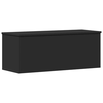Oppbevaringskiste Svart 90x35x35 cm