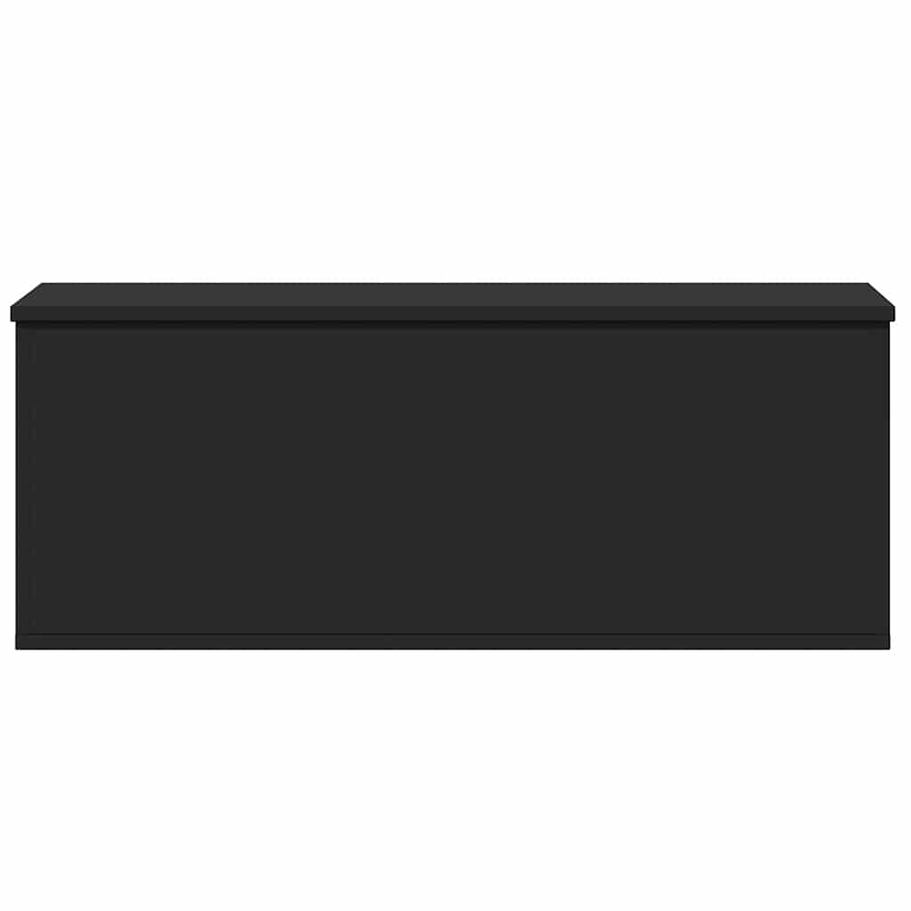 Oppbevaringskiste Svart 90x35x35 cm