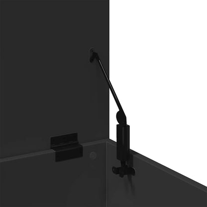 Oppbevaringskiste Svart 90x35x35 cm