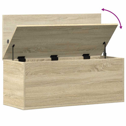Oppbevaringskiste Sonoma Eik 90x35x35 cm