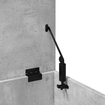 Oppbevaringskiste Betonggrå 90x35x35 cm